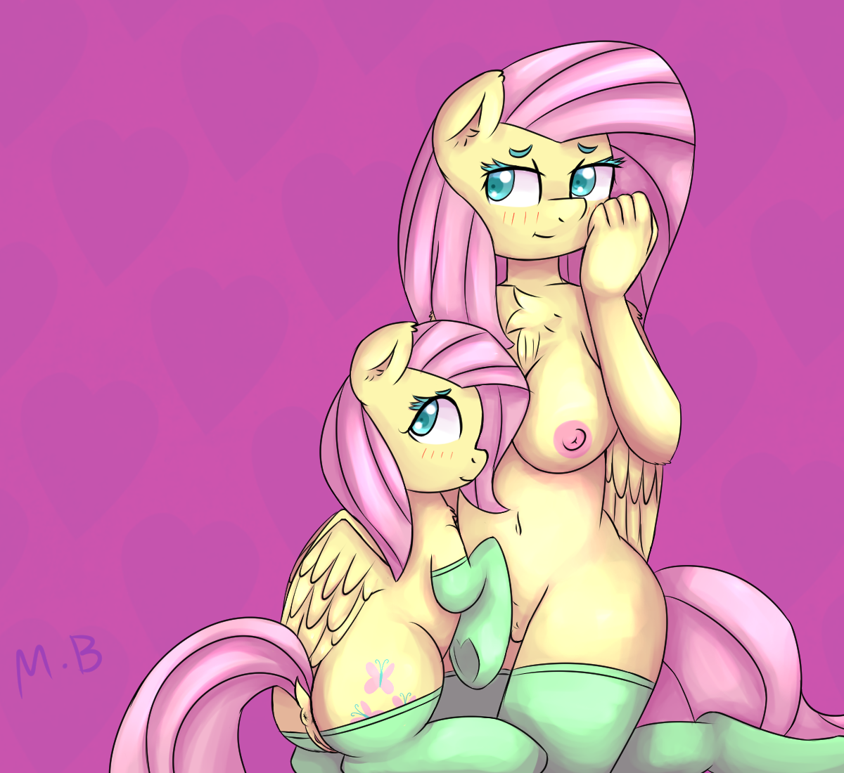 Rule34 – If it exists, there is porn of it / mistressbloodershy, fluttershy (mlp) / 497992