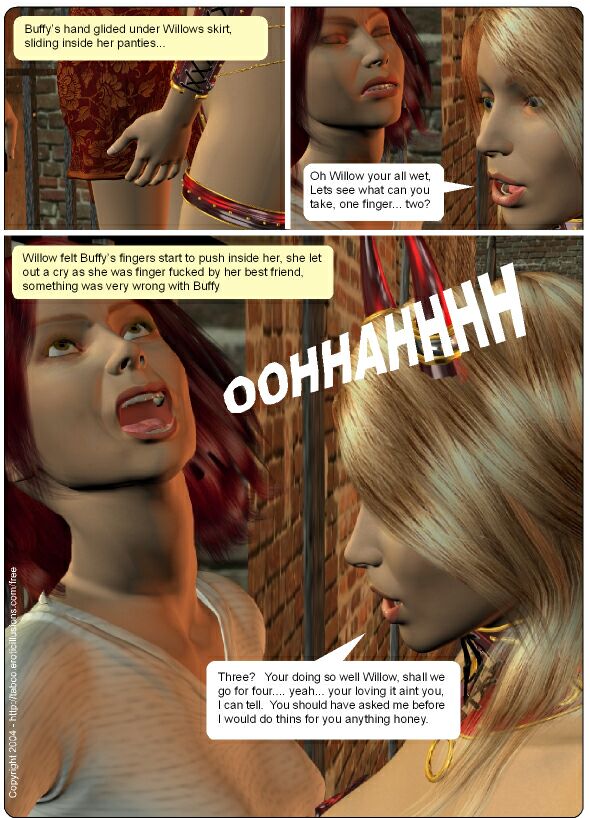 Rule34 – If it exists, there is porn of it / buffy summers, kennedy(vampire slayer), willow rosenberg / 498649