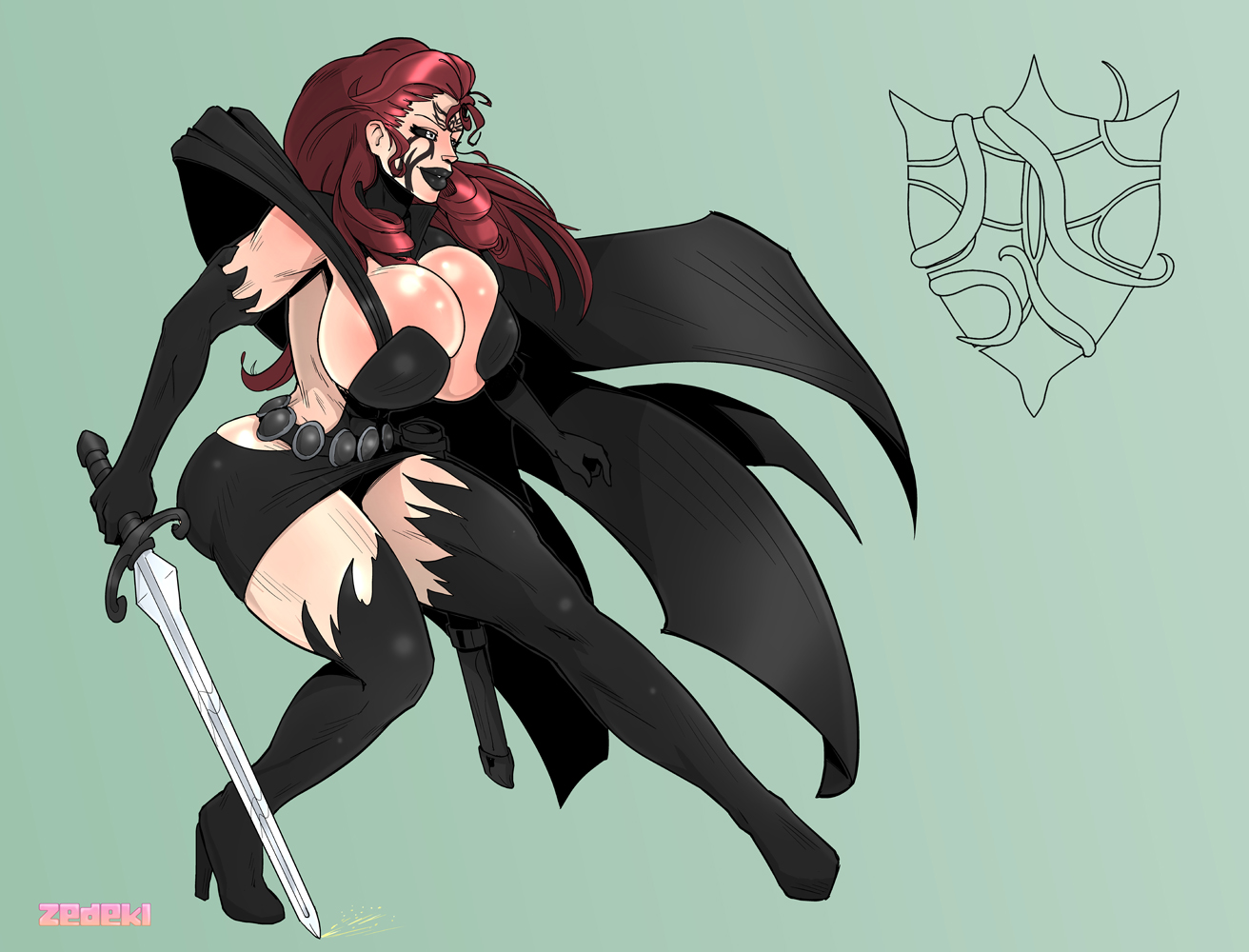 Rule34 – If it exists, there is porn of it / zedeki, inspector leana / 498805