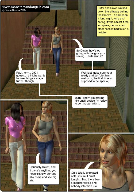 Rule34 – If it exists, there is porn of it / buffy summers, dawn summers, kennedy(vampire slayer) / 499013