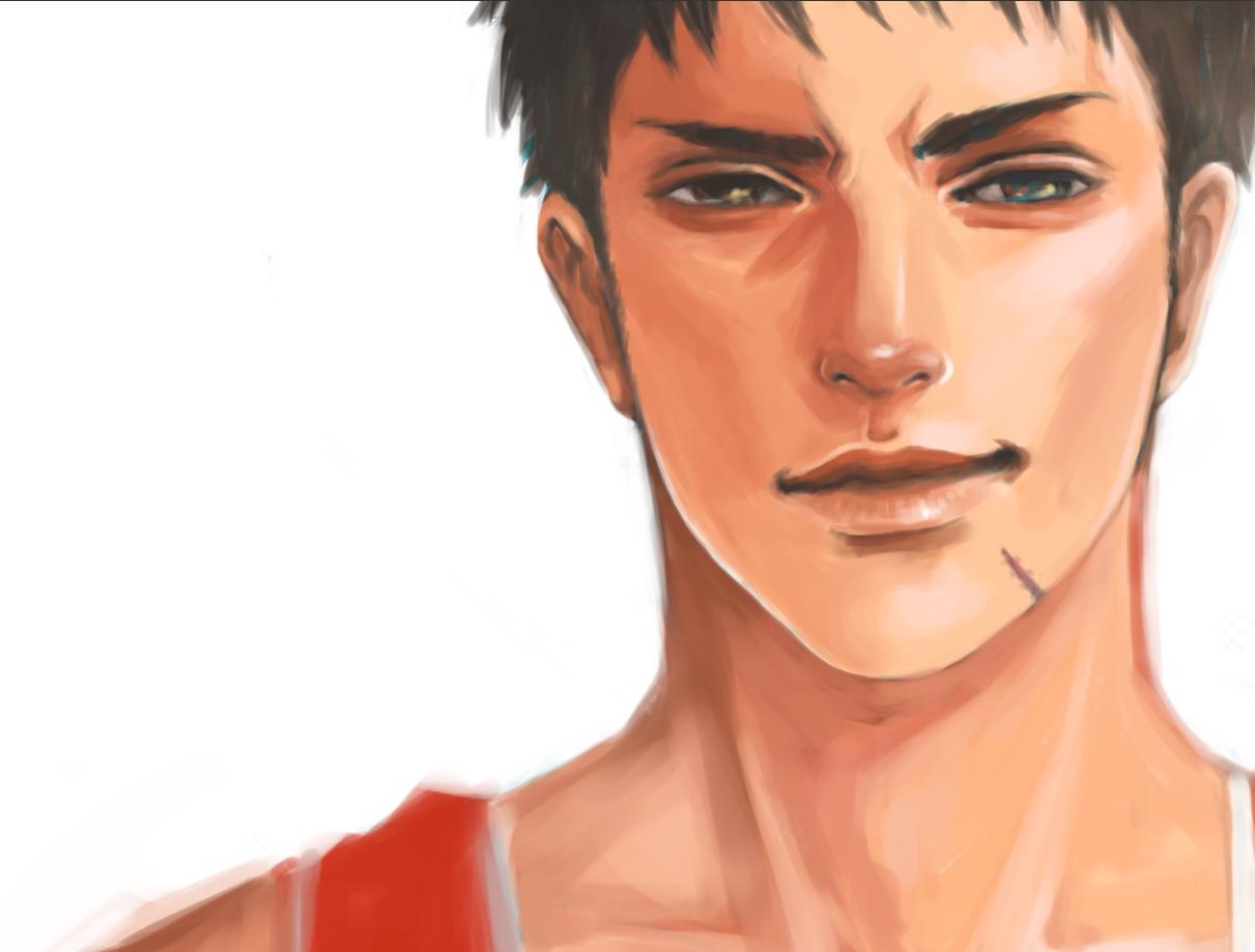 pierrot31, mitsui hisashi, slam dunk (series), commentary request, 1boy, basketball, illust, japan, school uniform, shohoku high school uniform, slam dunk (basketball)