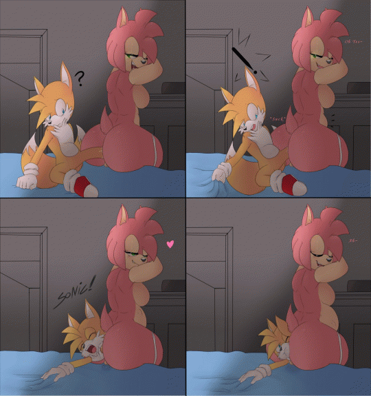 Rule34 – If it exists, there is porn of it / amy rose, tails / 499669