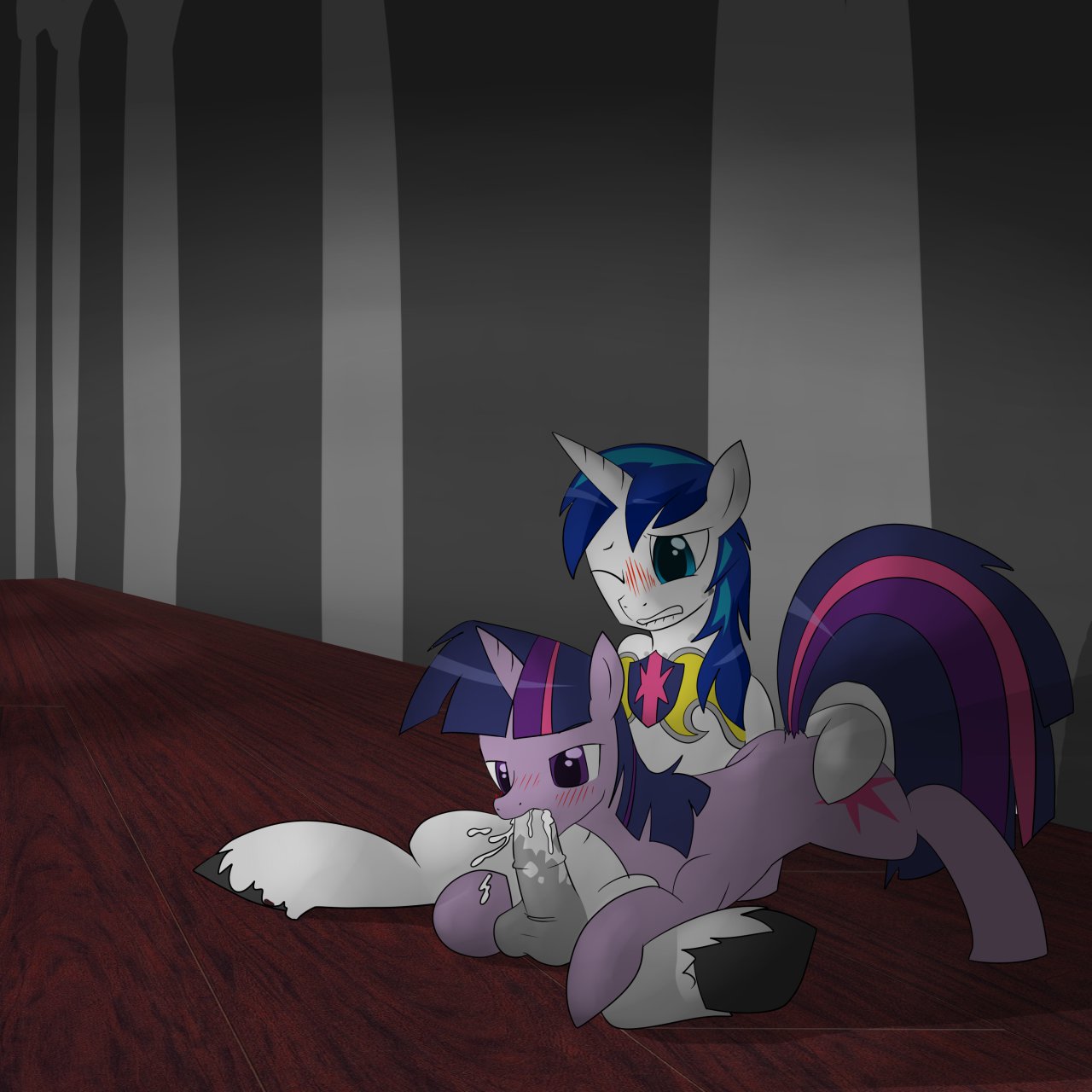 Rule34 – If it exists, there is porn of it / cymek, shining armor (mlp), twilight sparkle (mlp) / 500496