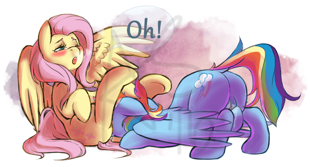 Rule34 – If it exists, there is porn of it / fluttershy (mlp), rainbow dash (mlp) / 500762