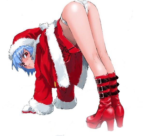 Rule34 – If it exists, there is porn of it / shibata masahiro, rei ayanami, santa / 501057
