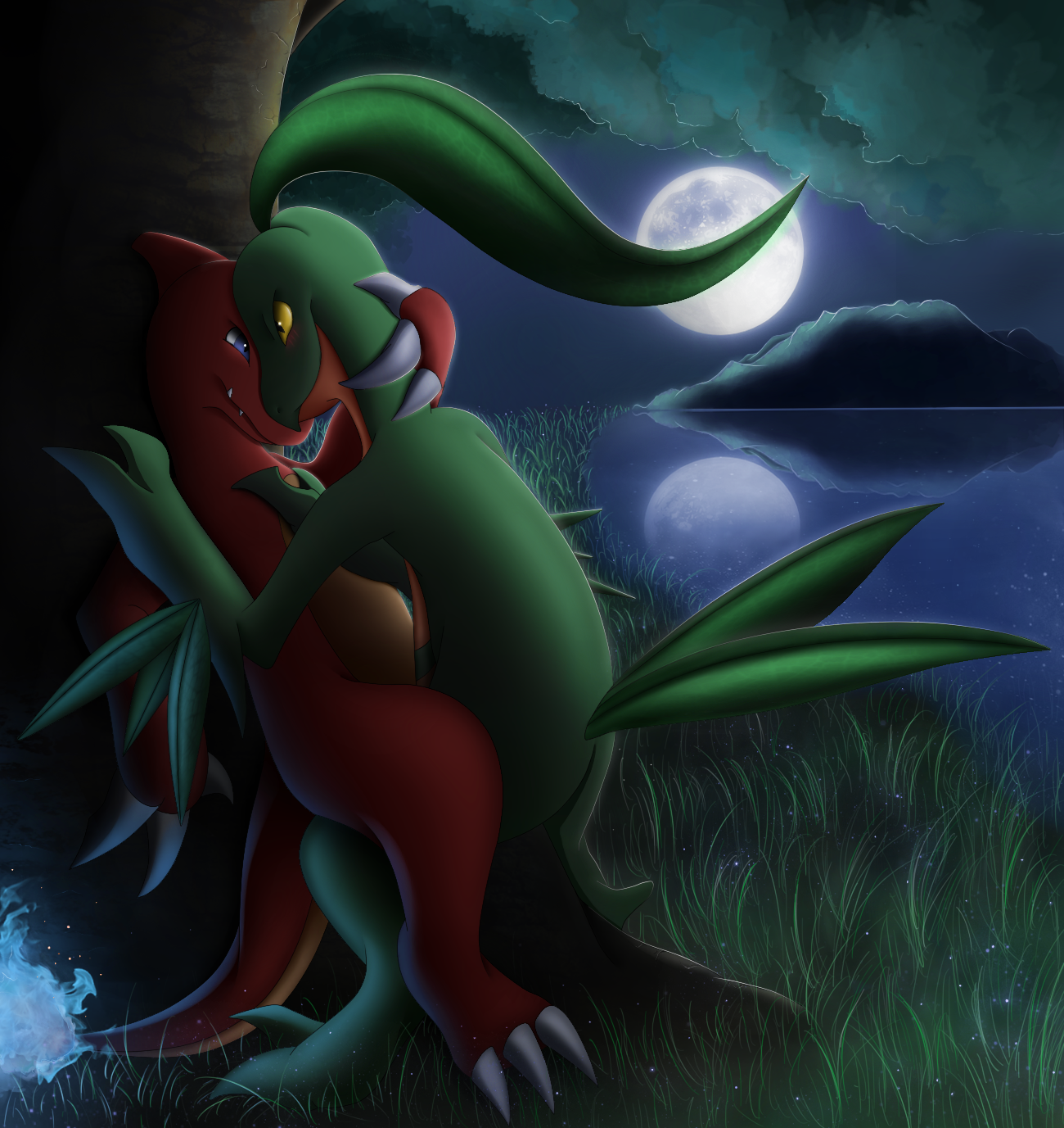 Rule34 – If it exists, there is porn of it / meraence, charmeleon, grovyle / 501364