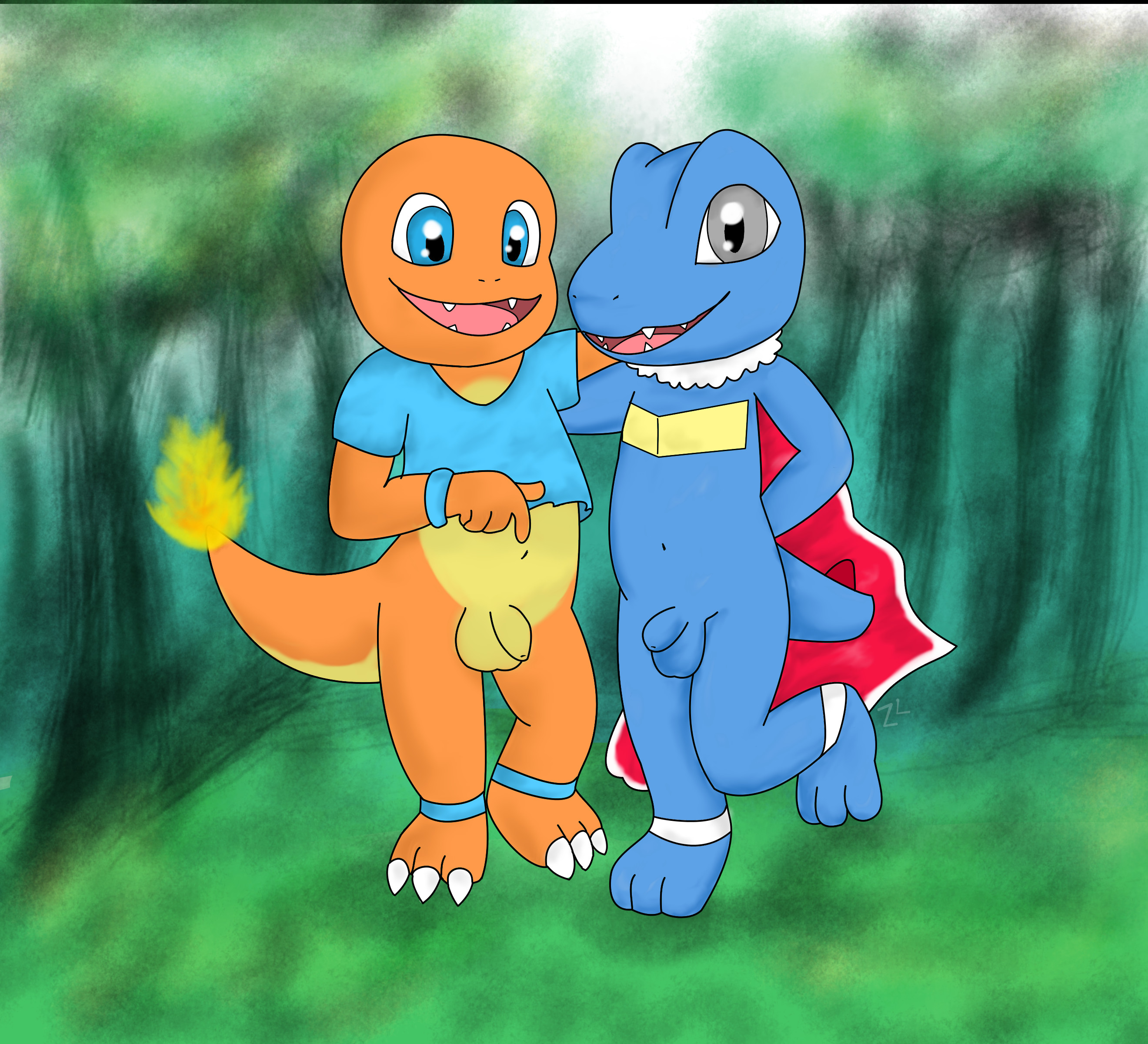 Rule34 – If it exists, there is porn of it / zekromlover, charmander, totodile / 501549