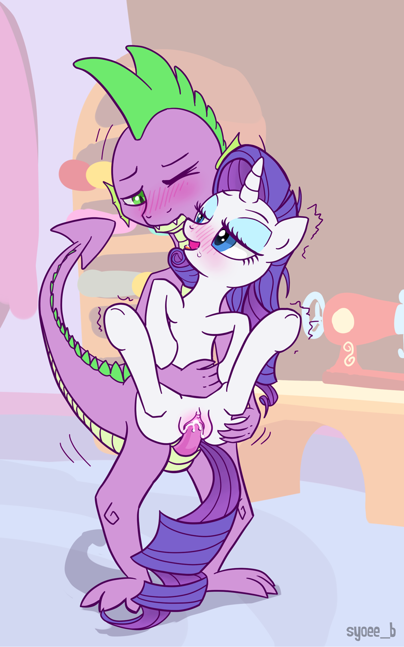 Rule34 – If it exists, there is porn of it / syoee b, rarity (mlp), spike (mlp) / 502661