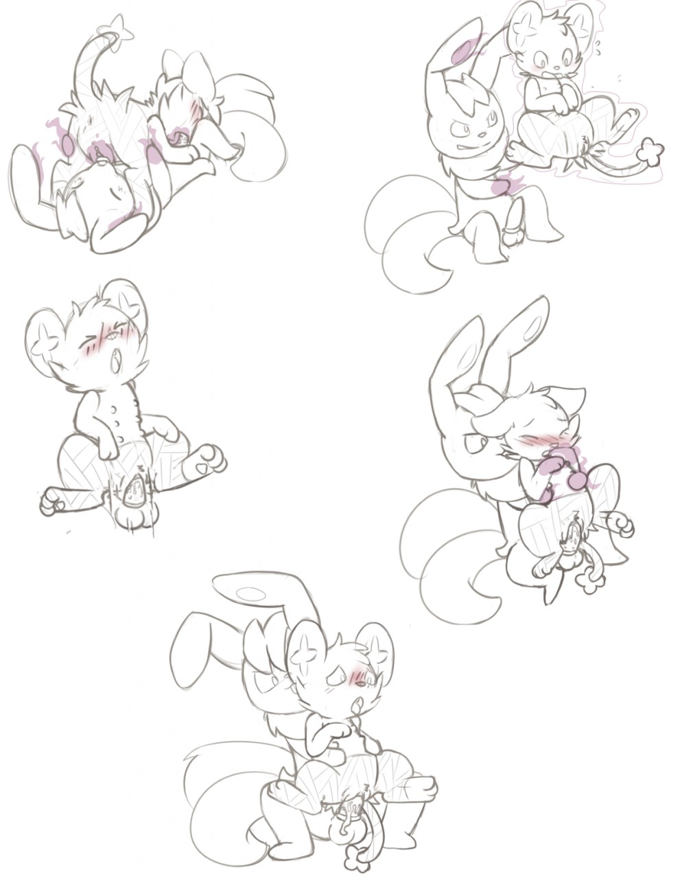 Rule34 – If it exists, there is porn of it / moonlight-kat, meowstic, shinx / 502675