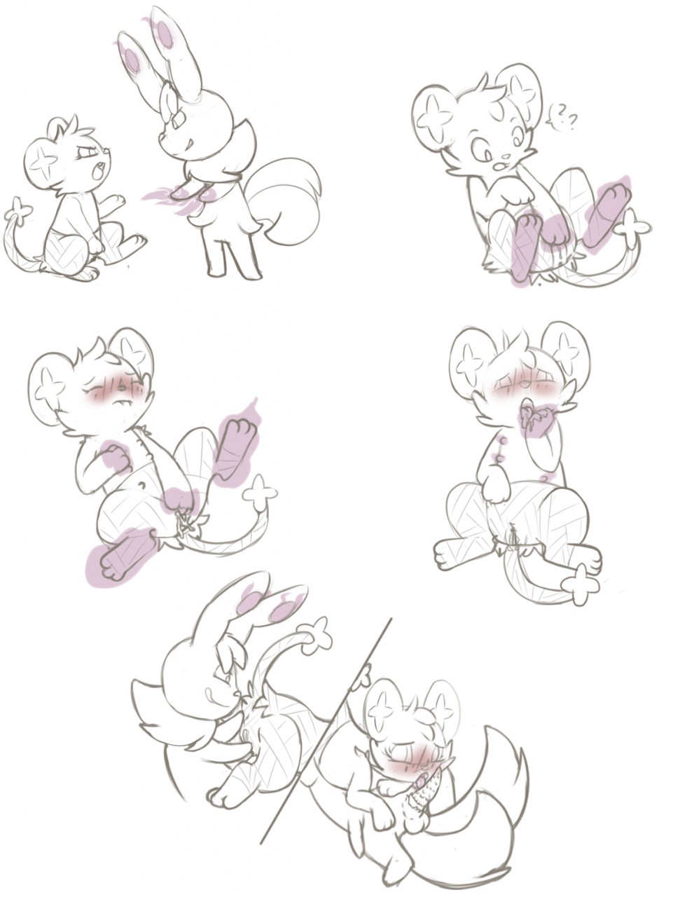 Rule34 – If it exists, there is porn of it / moonlight-kat, meowstic, shinx / 502694