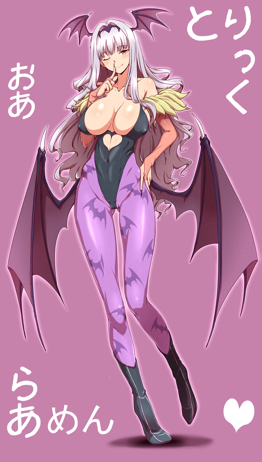 Rule34 – If it exists, there is porn of it / clearite, morrigan aensland, morrigan aensland (cosplay), shijou takane / 502709