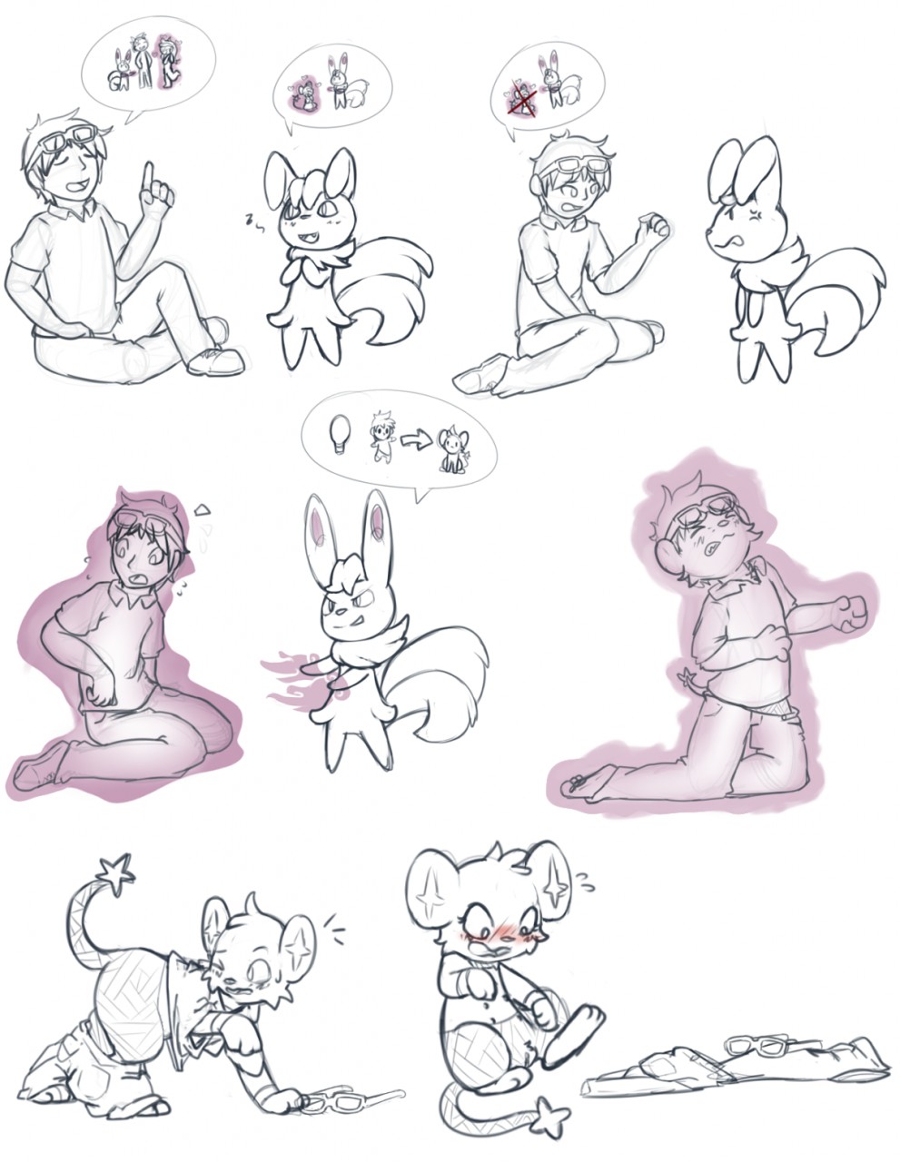 Rule34 – If it exists, there is porn of it / moonlight-kat, meowstic, shinx / 502714
