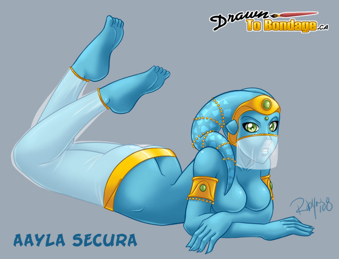ackanime, aayla secura, twi'lek, star wars, bad tag, ass, barefoot, bouncing breasts, breasts, cleavage, feet, slave, soles, teasing, toes
