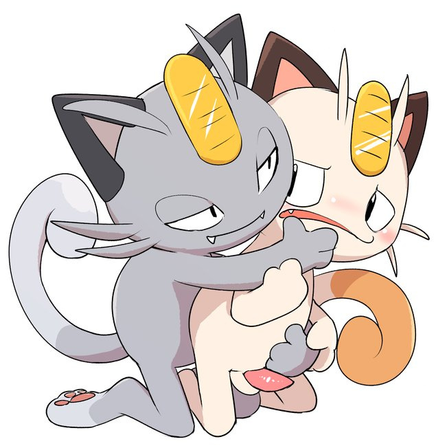 Rule34 – If it exists, there is porn of it / manmosu marimo, alolan meowth, meowth / 502930