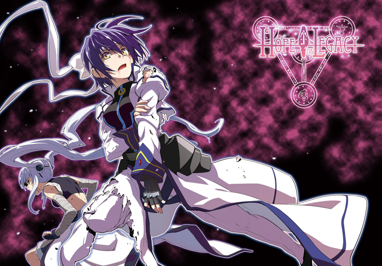 yuu-yuu, mach caliber, subaru nakajima, lyrical nanoha, mahou shoujo lyrical nanoha, mahou shoujo lyrical nanoha strikers, silver hair, 00s, 2girls, multiple girls, personification, purple hair, short hair, twintails, yellow eyes