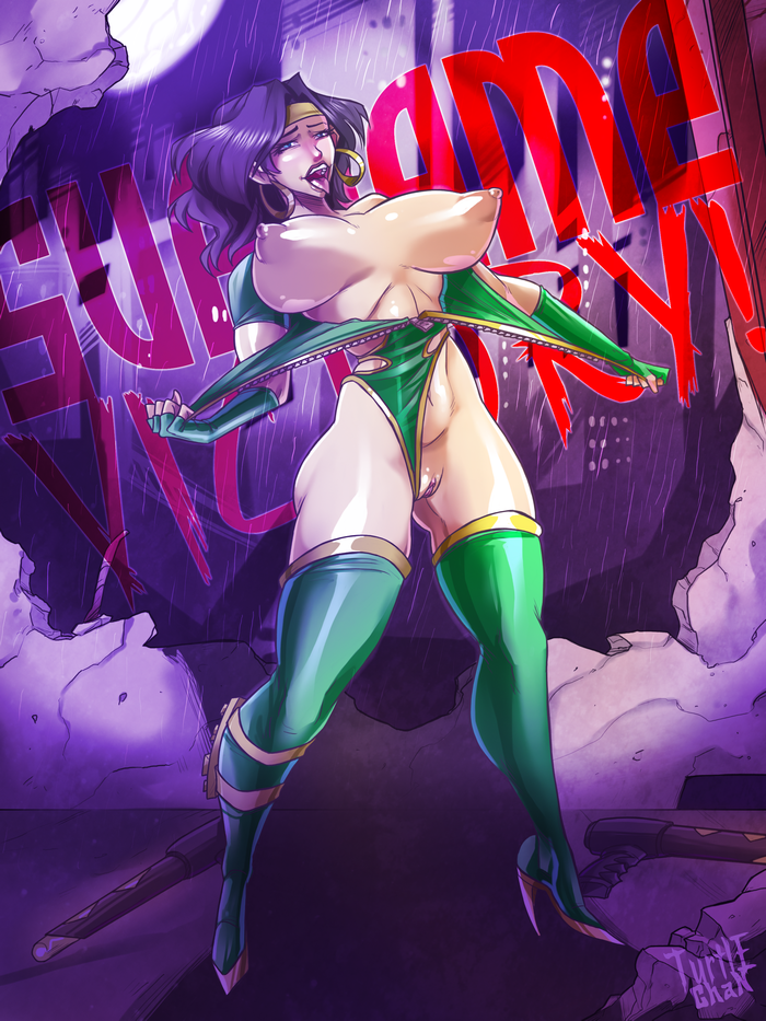 Rule34 – If it exists, there is porn of it / turtlechan, black orchid, flash / 504201