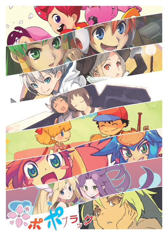rakuraku, angela (seiken densetsu 3), feena (grandia), hunter (ragnarok online), ico (character), justin (grandia), ness (mother 2), riesz, wizard (ragnarok online), yorda, game arts, grandia, grandia i, ico, mother (series), mother 2, nintendo, original, ragnarok online, seiken densetsu, seiken densetsu 3, character request, 5boys, 6+girls, blonde hair, blue eyes, blue hair, brown hair, child, green eyes, green hair, hunter, multicolored hair, multiple boys, multiple girls, purple hair, red eyes, red hair, surcoat, two-tone hair, white eyes, wizard, yellow eyes