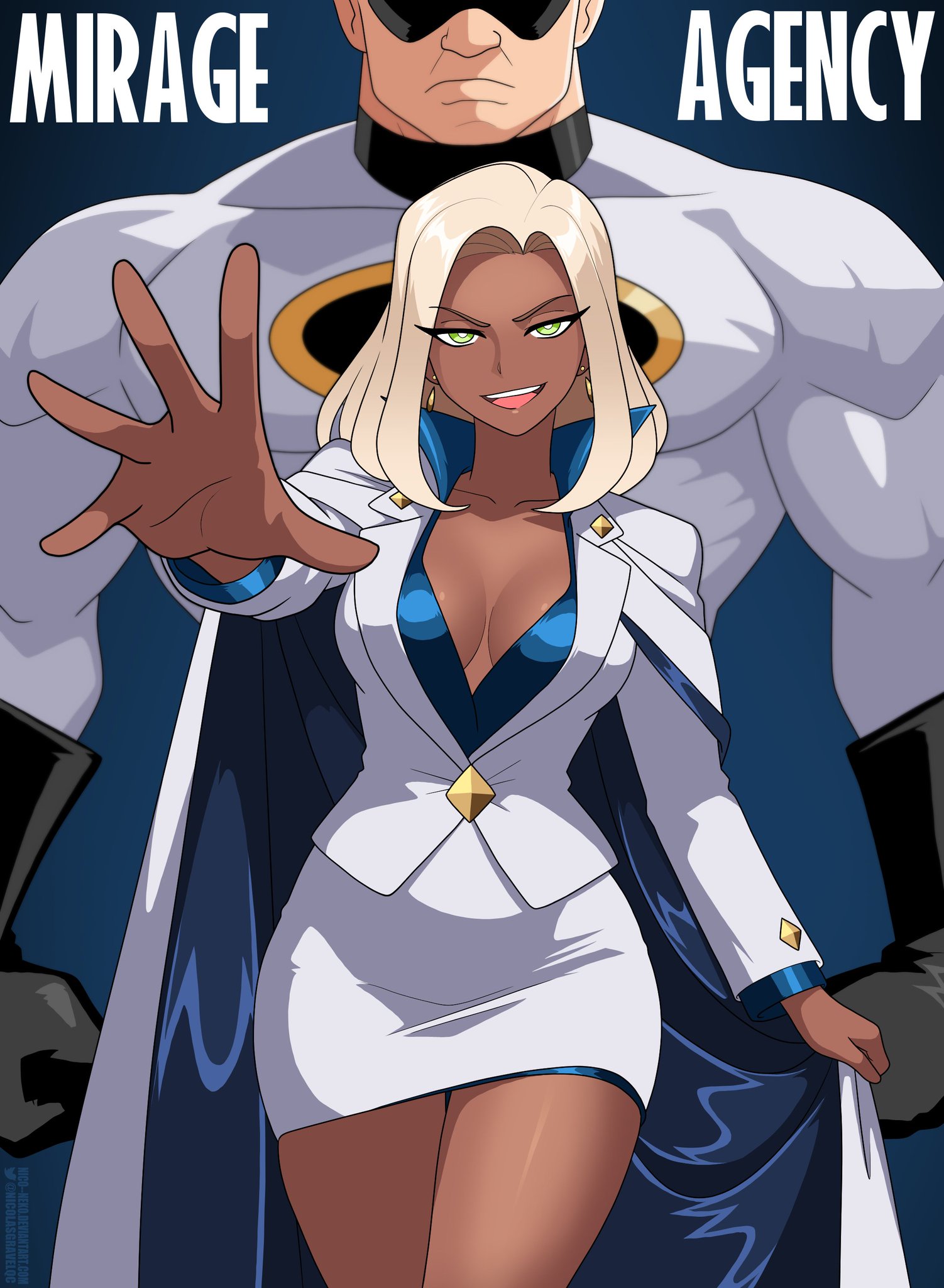 Rule34 – If it exists, there is porn of it / mirage (the incredibles), mr. incredible, oc, original character, robert parr / 9763301