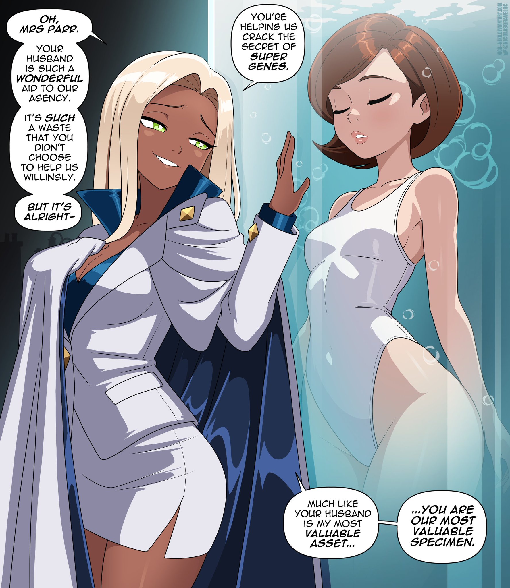 Rule34 – If it exists, there is porn of it / elastigirl, helen parr, mirage (the incredibles), oc, original character / 9763298