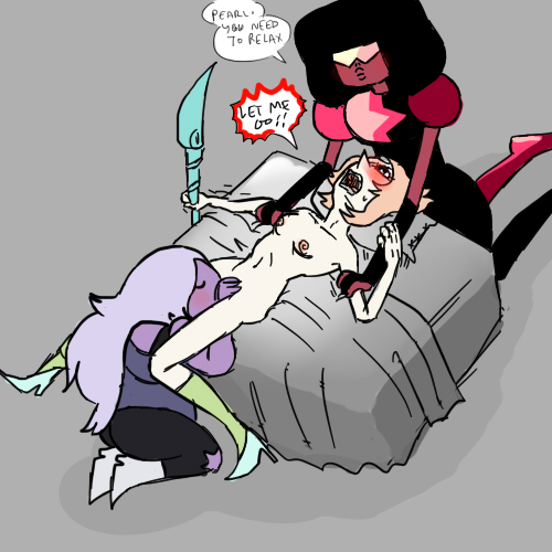 Rule34 – If it exists, there is porn of it / amethyst (steven universe), garnet (steven universe), pearl (steven universe) / 505268