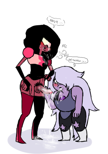 Rule34 – If it exists, there is porn of it / amethyst (steven universe), garnet (steven universe) / 505276