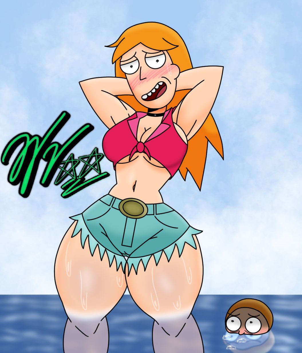Rule34 – If it exists, there is porn of it / morty smith, summer smith / 9778755