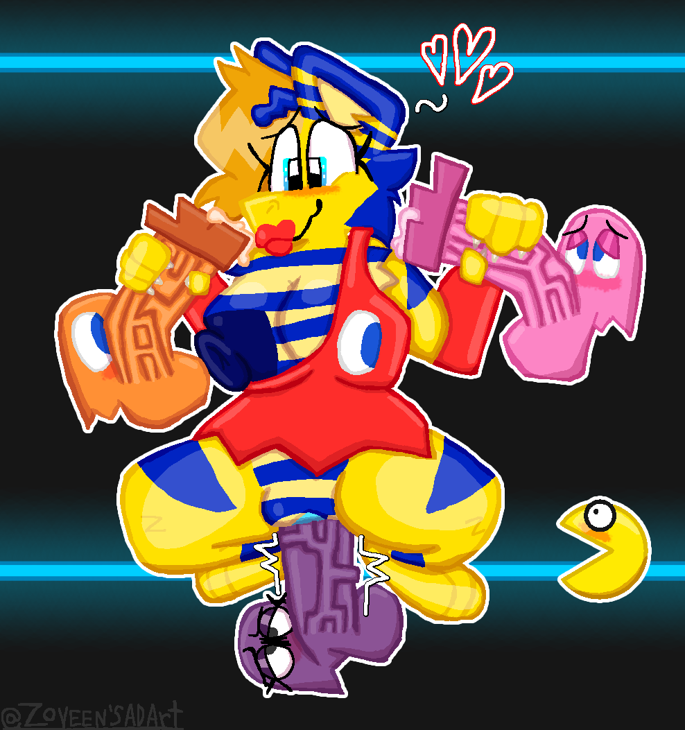 Rule34 – If it exists, there is porn of it / pac-man, pinky (pac-man) / 9789269