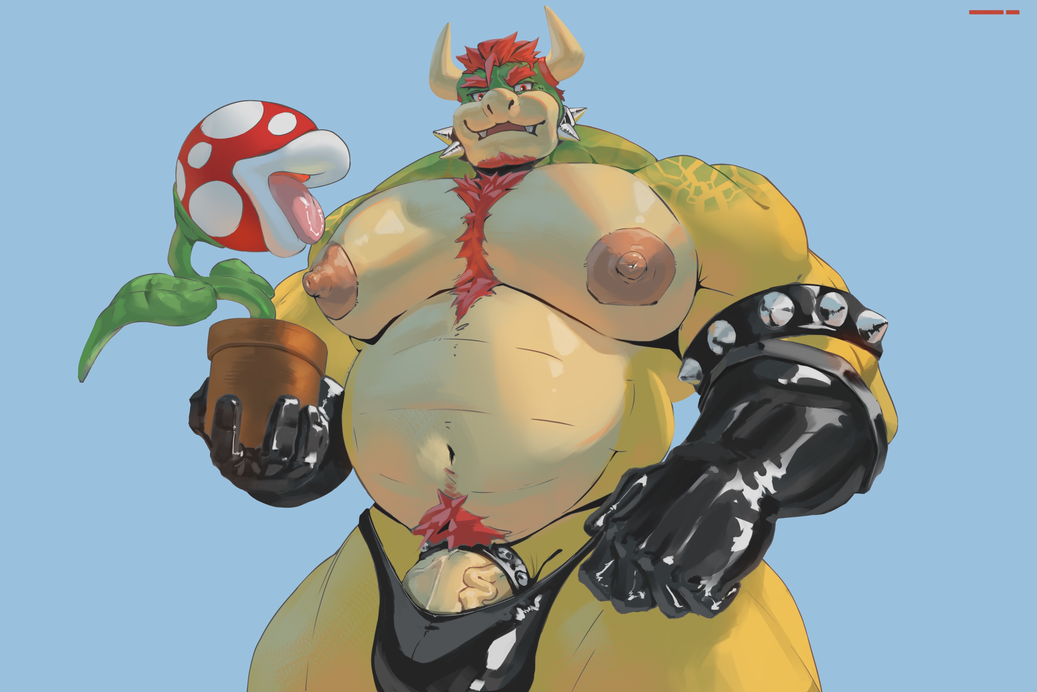 Rule34 – If it exists, there is porn of it / bowser, koopa, piranha plant / 9795103