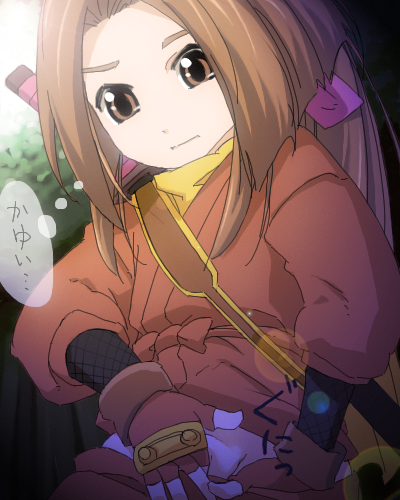 tunnel (artist), fujibayashi suzu, tales of (series), tales of phantasia, lowres, translated, 1girl, clothes pull, female focus, female masturbation, loli, masturbation, pants, pants pull, pulling own clothes, pussy, pussy peek, solo