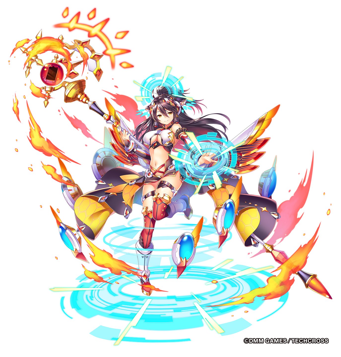 dmm, momoniku, shouni (sato3), kamihime project, highres, prometheus (kamihime project)