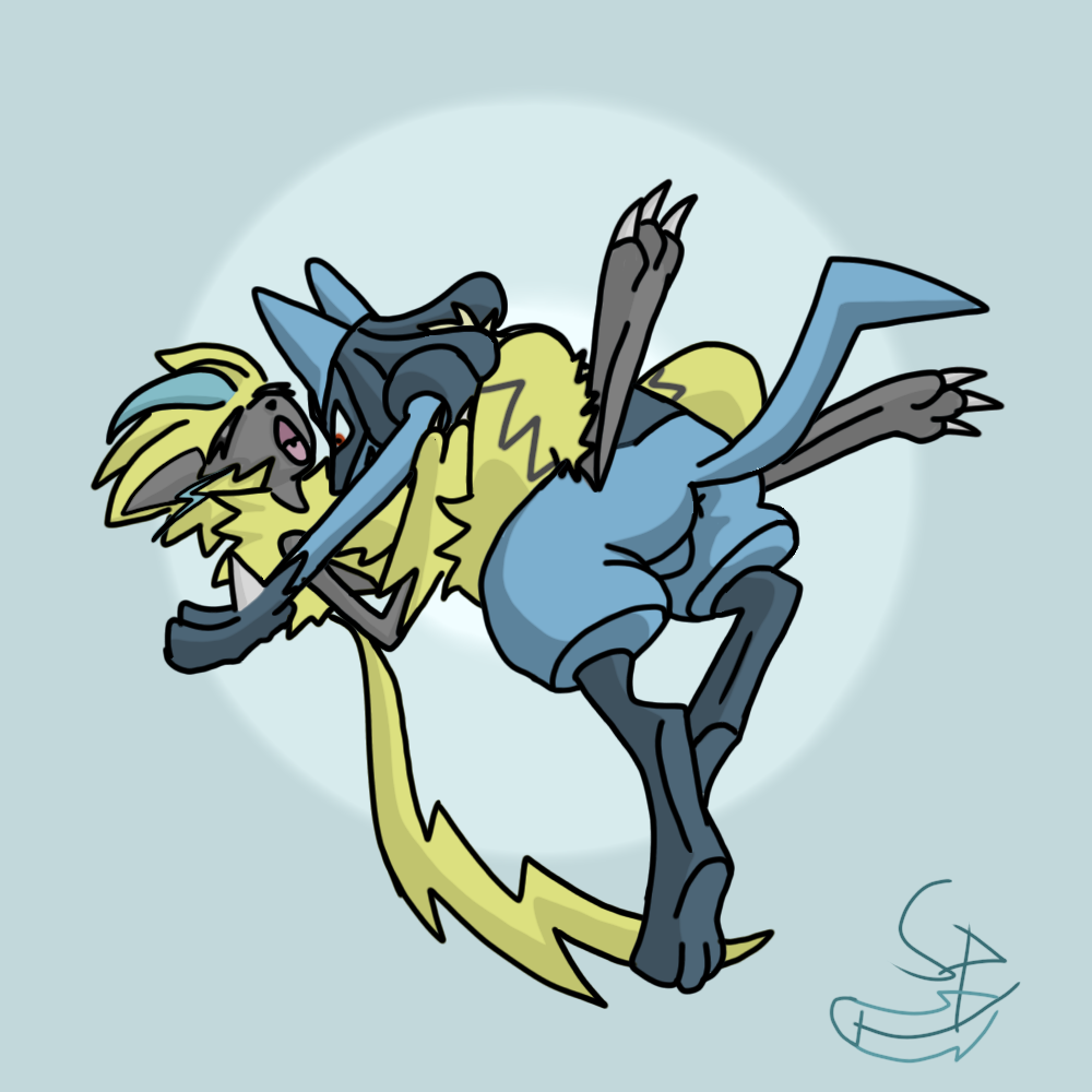 Rule34 – If it exists, there is porn of it / lucario, pokemon (species), zeraora / 9804133
