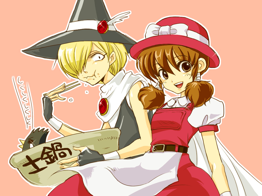 chiwaya, flute (violinist of hameln), hamel, oboe (violinist of hameln), violinist of hameln, chopsticks, eating, hat, tears, twintails