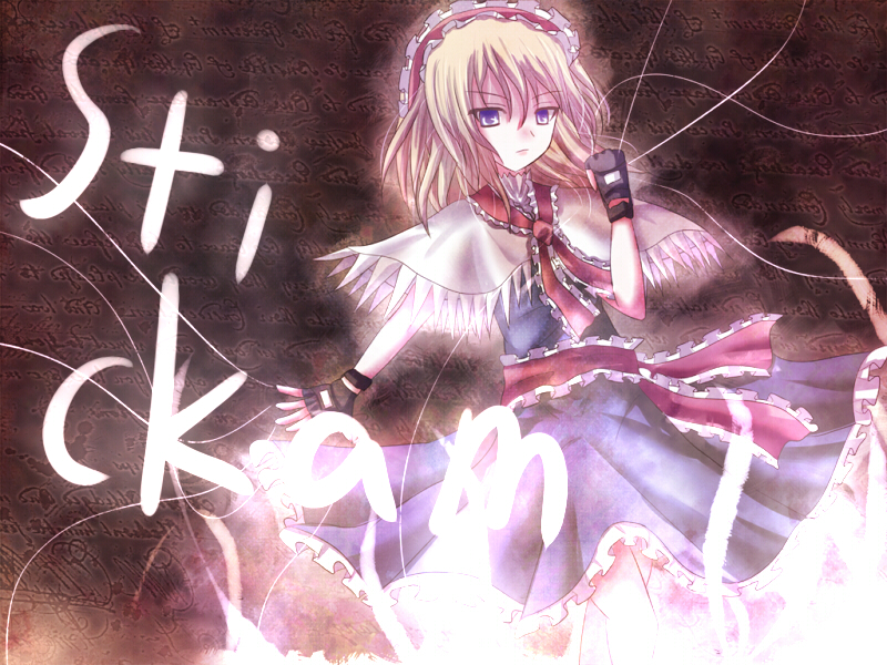 non (nobu), alice margatroid, touhou, bad id, bad pixiv id, 1girl, female focus, solo, stickam