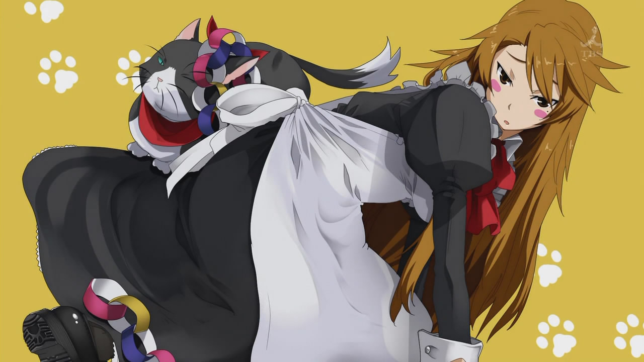 nyamsas, sumiyoshi kanako, nyan koi!, tagme, 00s, cat, maid