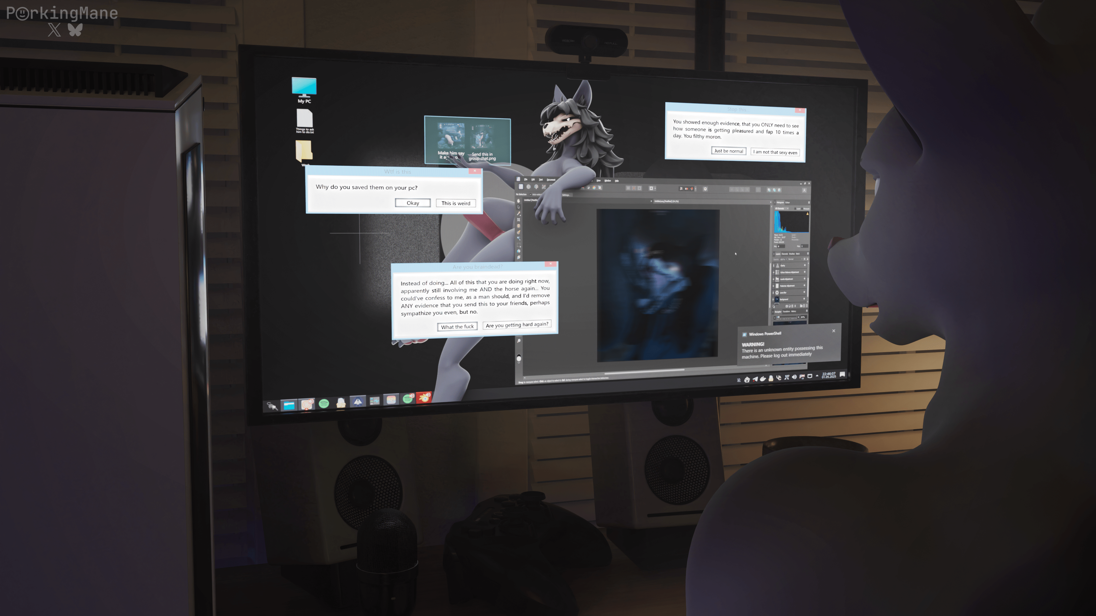 Rule34 – If it exists, there is porn of it / anon, malo, scp-1471 / 9848497