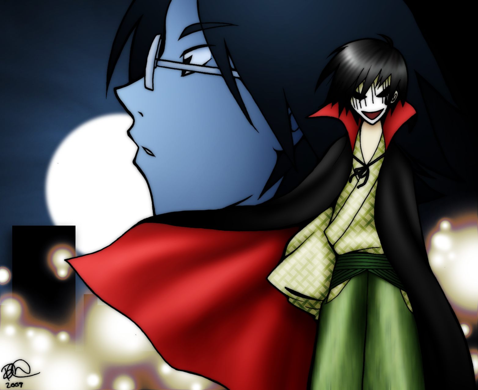 .:suri:., itoshiki nozomu, sayonara zetsubou sensei, highres, self-upload, 00s, 1boy, zetsbou sensei