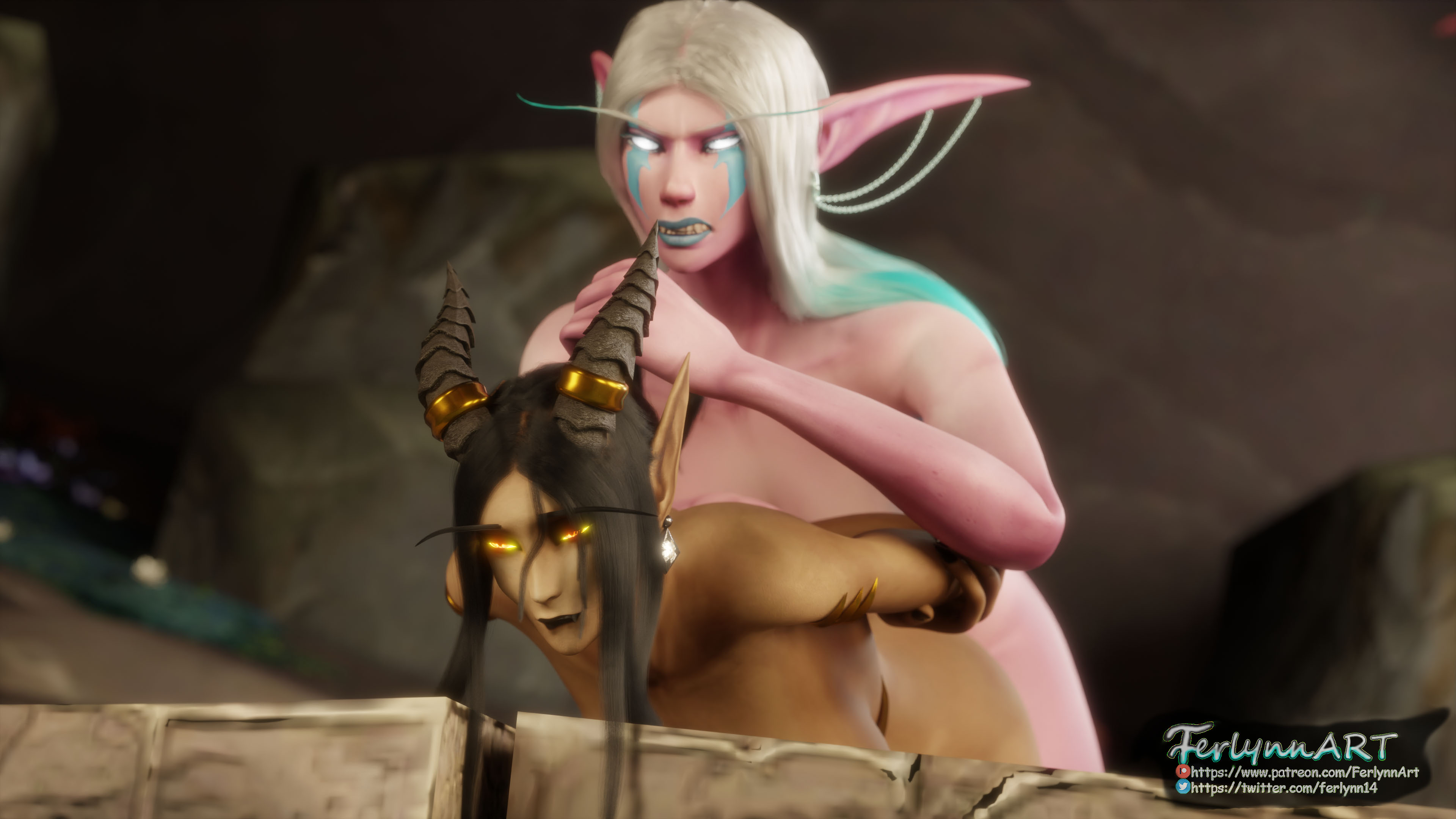 Rule34 – If it exists, there is porn of it / blood elf, night elf, sinestra / 9854559