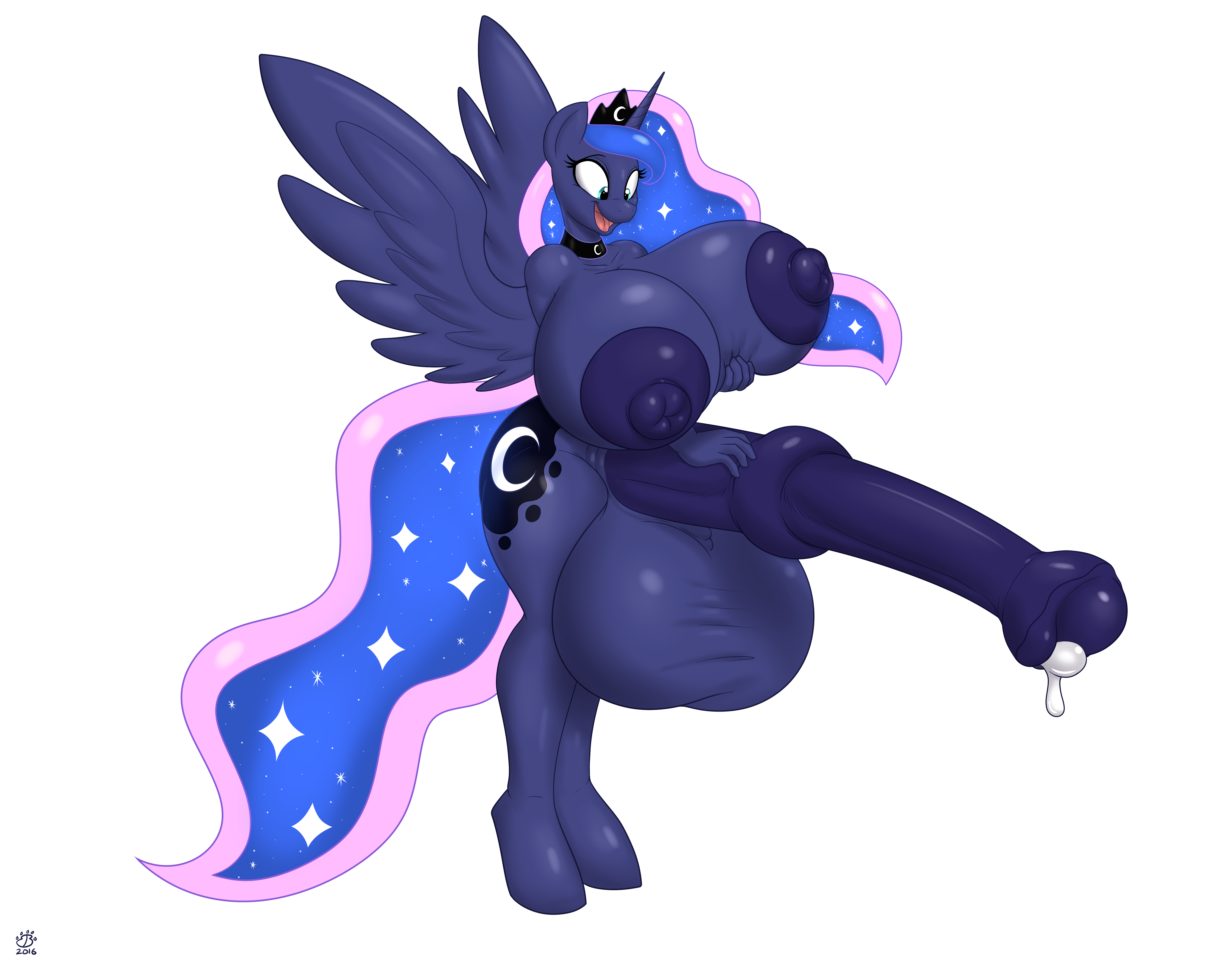 Rule34 – If it exists, there is porn of it / badgerben, princess luna (mlp) / 508228