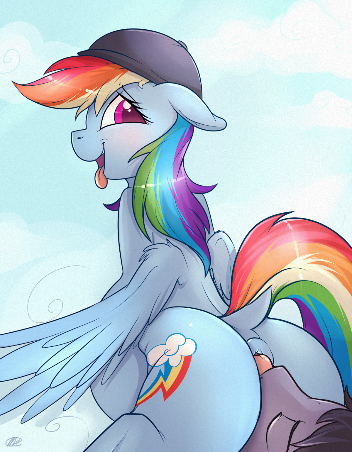 Rule34 – If it exists, there is porn of it / candyclops, meggchan, rainbow dash (mlp) / 508329