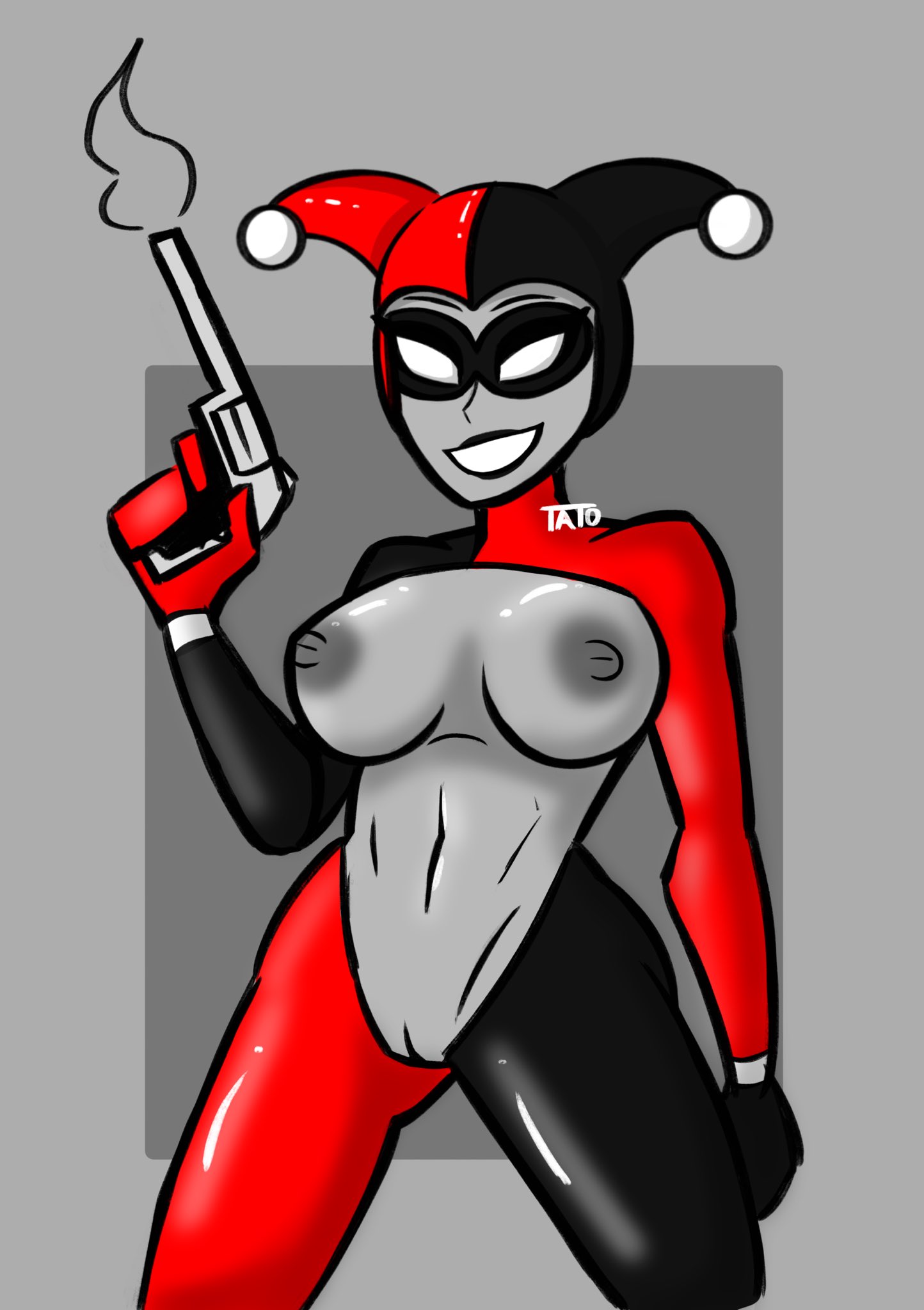 Rule34 – If it exists, there is porn of it / tato, harley quinn, harley quinn (classic) / 9859351