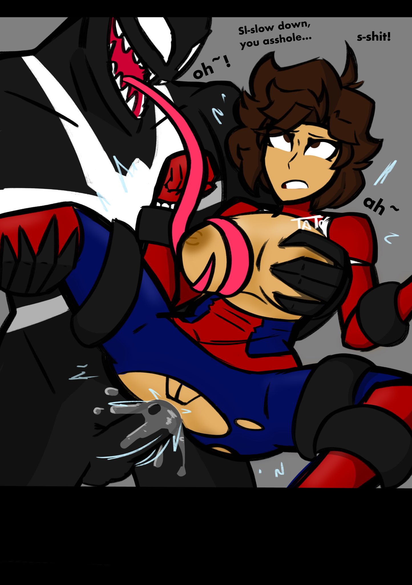 Rule34 – If it exists, there is porn of it / tato, spider-girl, venom (marvel) / 9859334