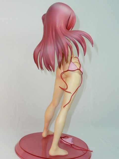 katsura hinagiku, hayate no gotoku!, 00s, ass, bikini, figure, long hair, nude, pink hair, swimsuit