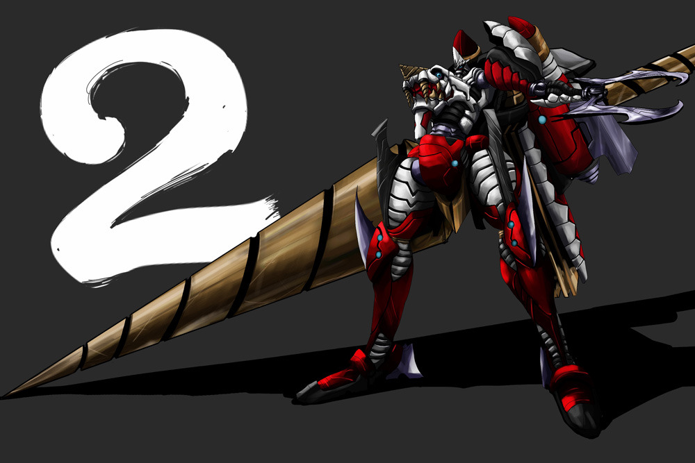 run p (aveton), shin getter-2, getter robo, shin getter robo, toei company, bad id, bad pixiv id, drill, mecha, mecha focus, no humans, robot, super robot