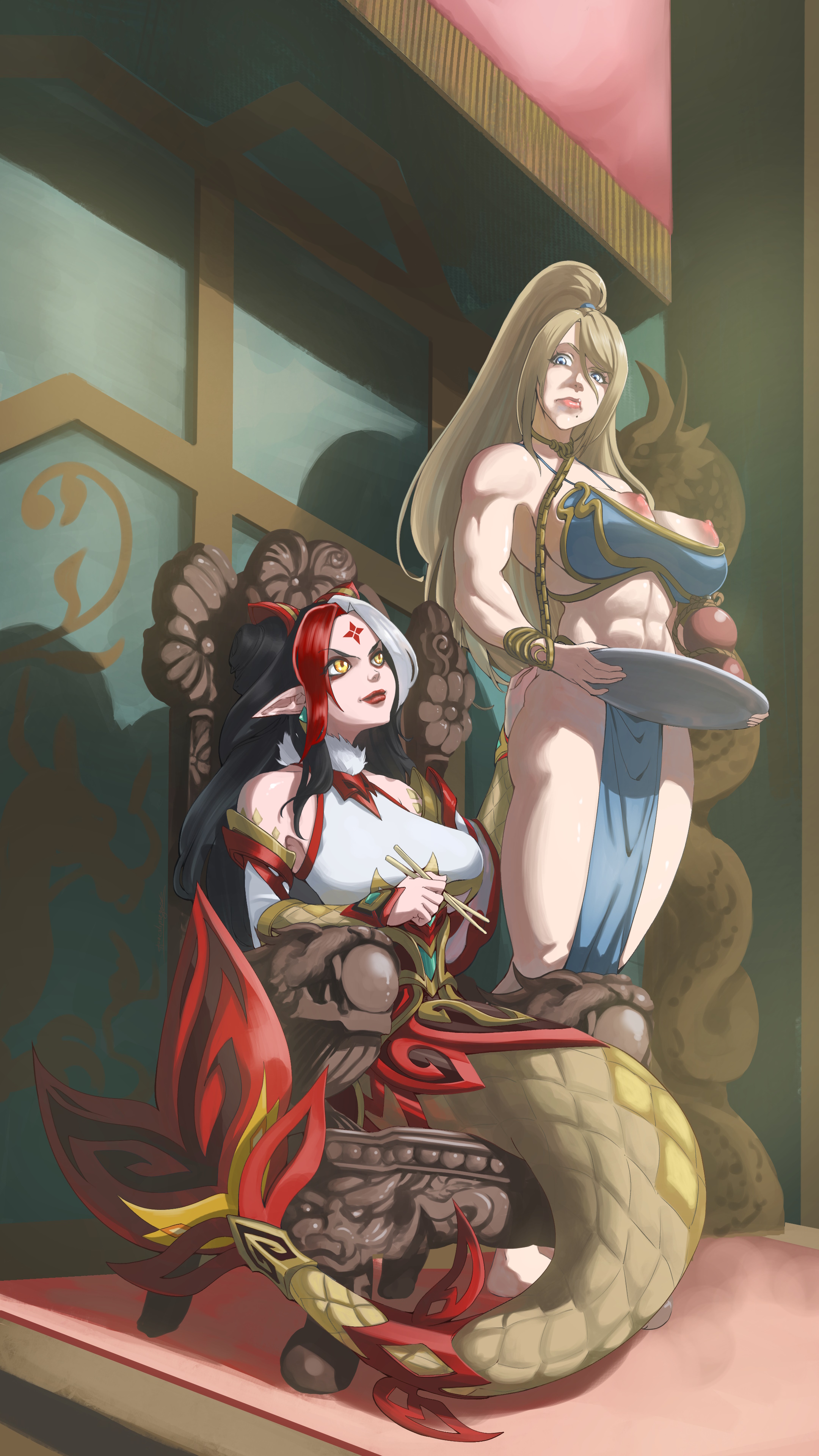 Rule34 – If it exists, there is porn of it / apocalipsejack, nami (league of legends), samus aran / 9871361