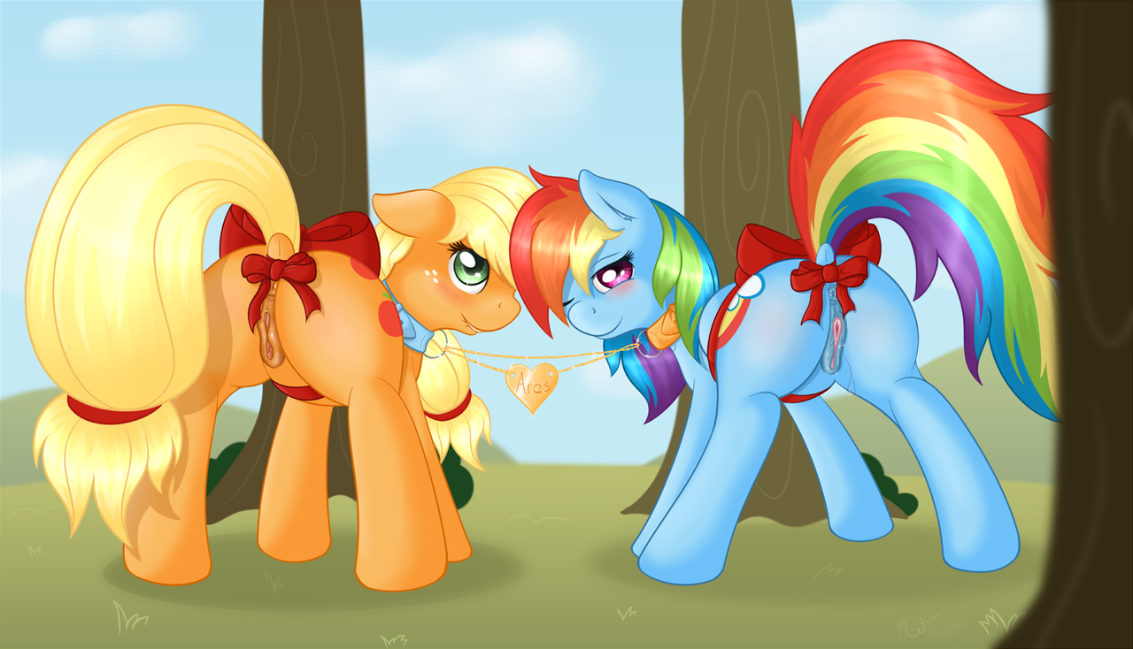 Rule34 – If it exists, there is porn of it / ratofdrawn, applejack (mlp), rainbow dash (mlp) / 509417