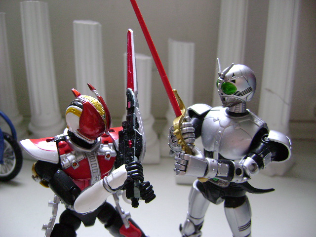 kamen rider den-o, shadow moon, kamen rider, photo (medium), tagme, figure, souchaku henshin