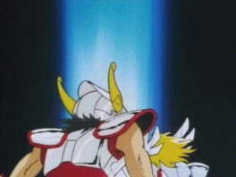 akimoto komachi, andromeda shun, bear geki, cure aqua, cure dream, cure lemonade, cure mint, cure rouge, cygnus hyouga, dragon shiryuu, hydra ichi, kasugano urara (yes! precure 5), lionet ban, minazuki karen, natsuki rin, pegasus seiya, phoenix ikki, unicorn jabu, wolf nachi, yumehara nozomi, precure, saint seiya, yes! precure 5, yes! precure 5 gogo!, animated, animated gif, lowres, 6+boys, 6+girls, armor, company connection, comparison, cone hair bun, hair bun, magical girl, multiple boys, multiple girls, parody