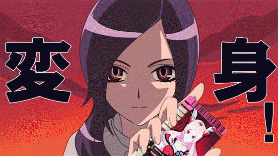 cure passion, cure white, eas (fresh precure!), higashi setsuna, kamen rider decade, yukishiro honoka, fresh precure!, futari wa precure, kamen rider, kamen rider dcd, precure, beam, screencap, animated, animated gif, 2girls, belt, black hair, brown eyes, card, crossover, henshin, holding, holding card, magical girl, marble screw, multiple girls, parody