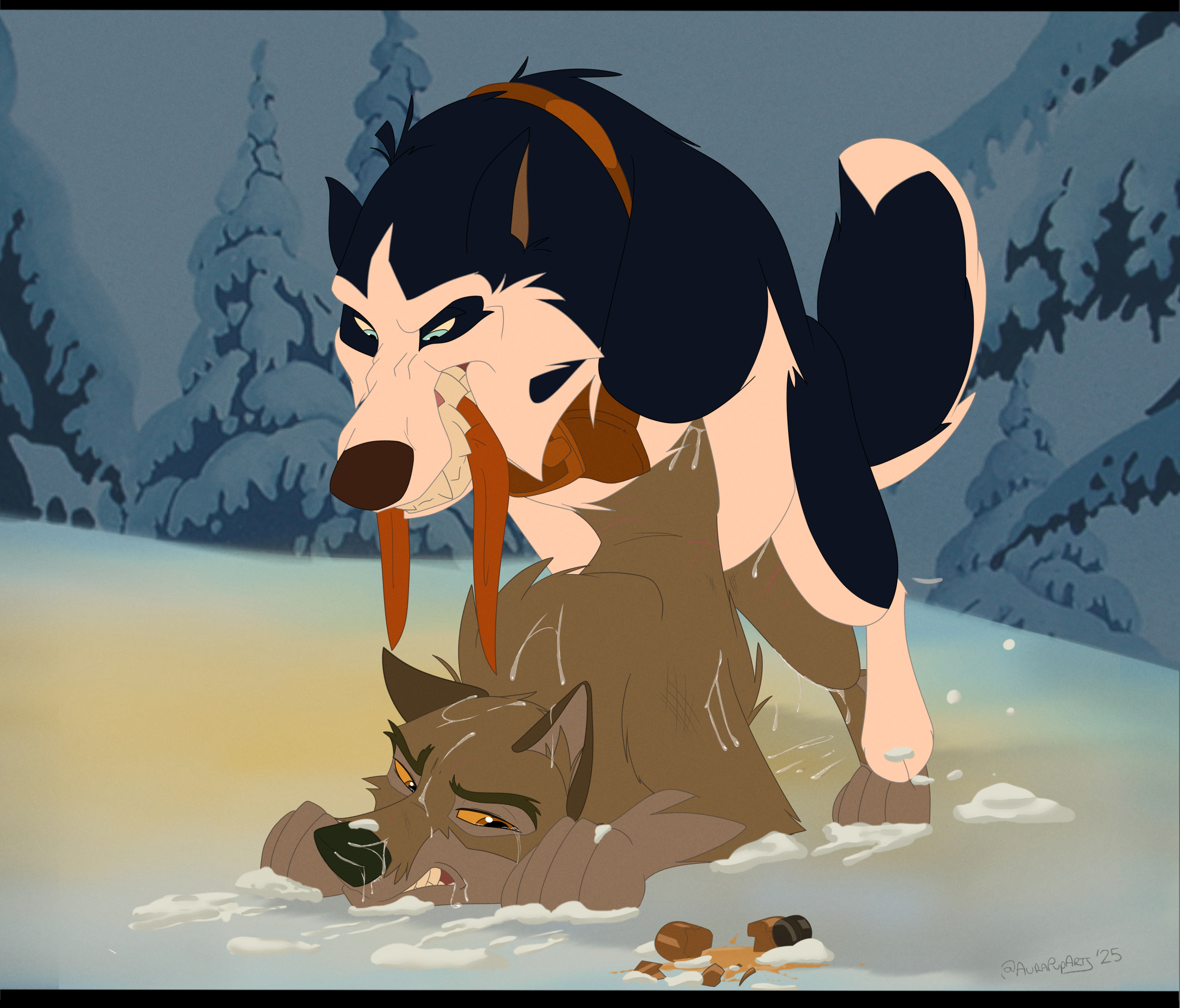 Rule34 – If it exists, there is porn of it / alaskan malamute, balto, steele (balto) / 9892645