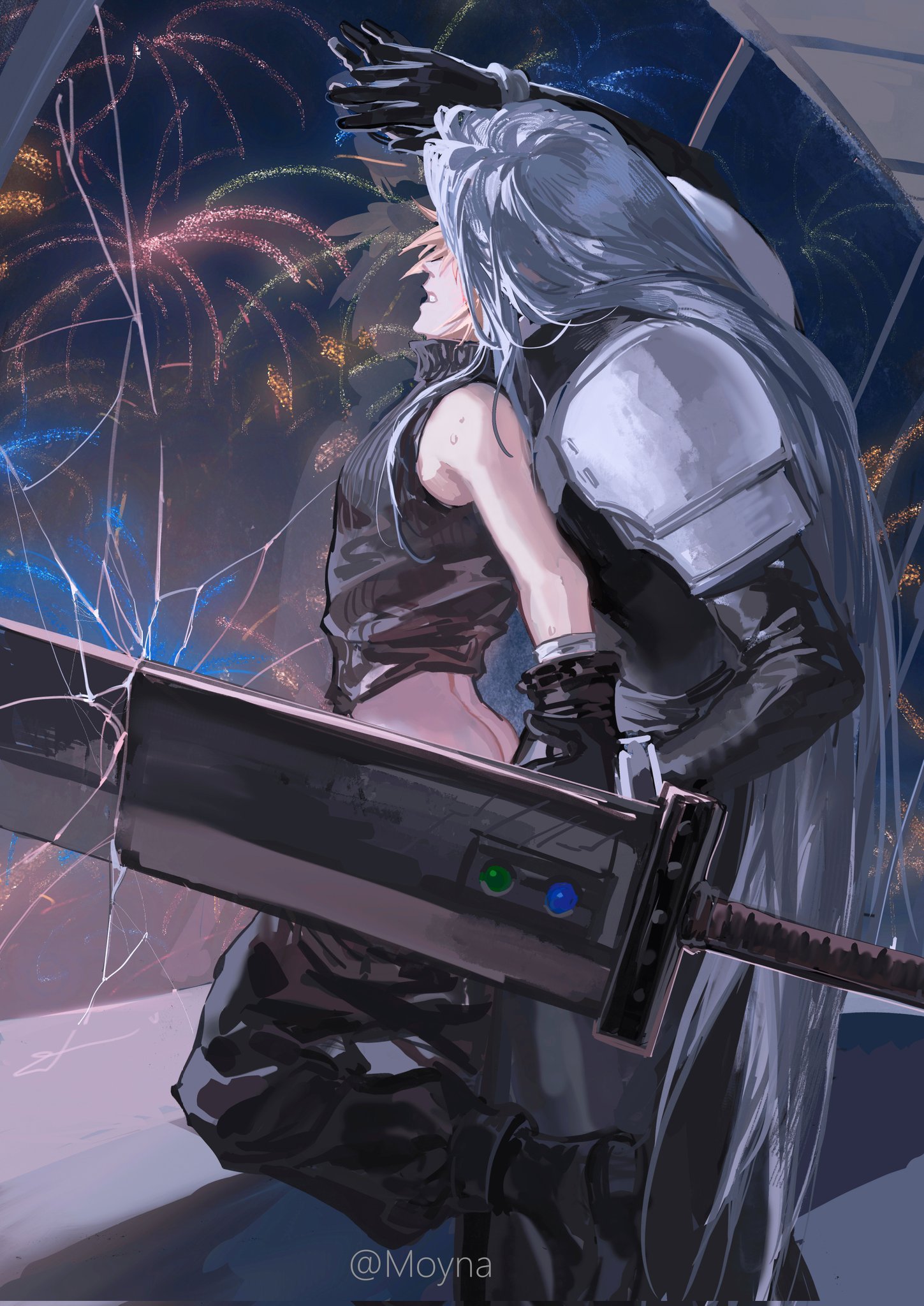 Rule34 – If it exists, there is porn of it / cloud strife, sephiroth / 9893859